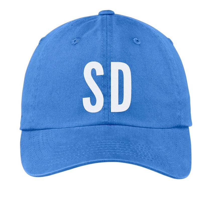 SD (San Diego) Baseball Cap
