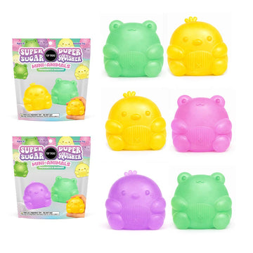 Super Duper Sugar Squisher - Mini Duck & Frog (Two Pack)
