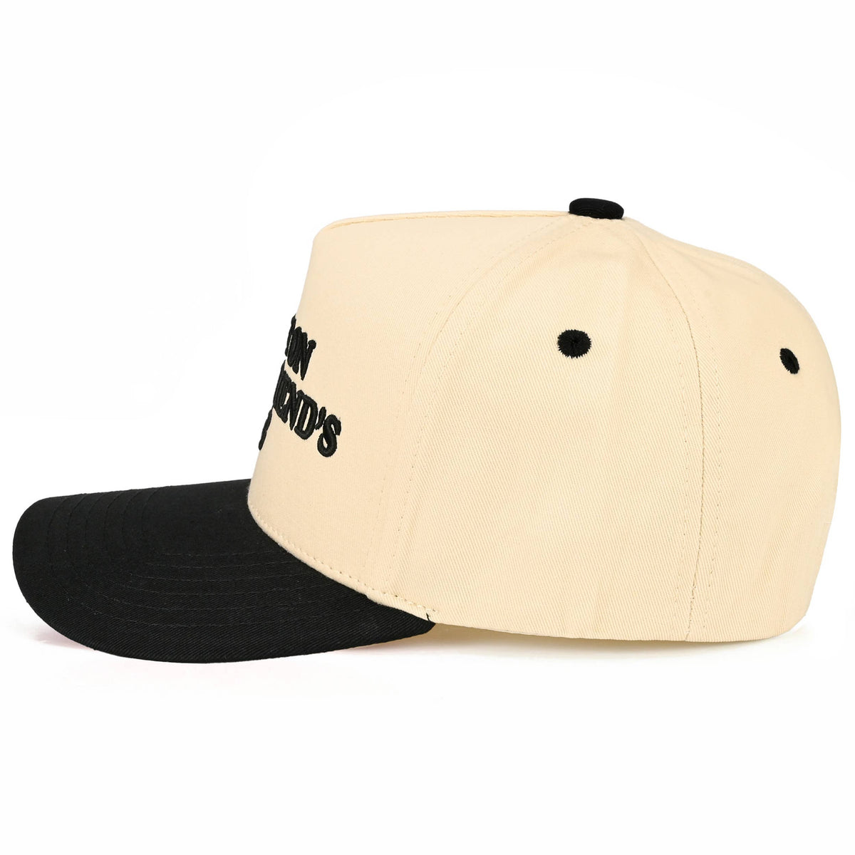 C.C PUT IT ON MY BOYFRIEND'S TAB Letter Two Tone Trucker Hat