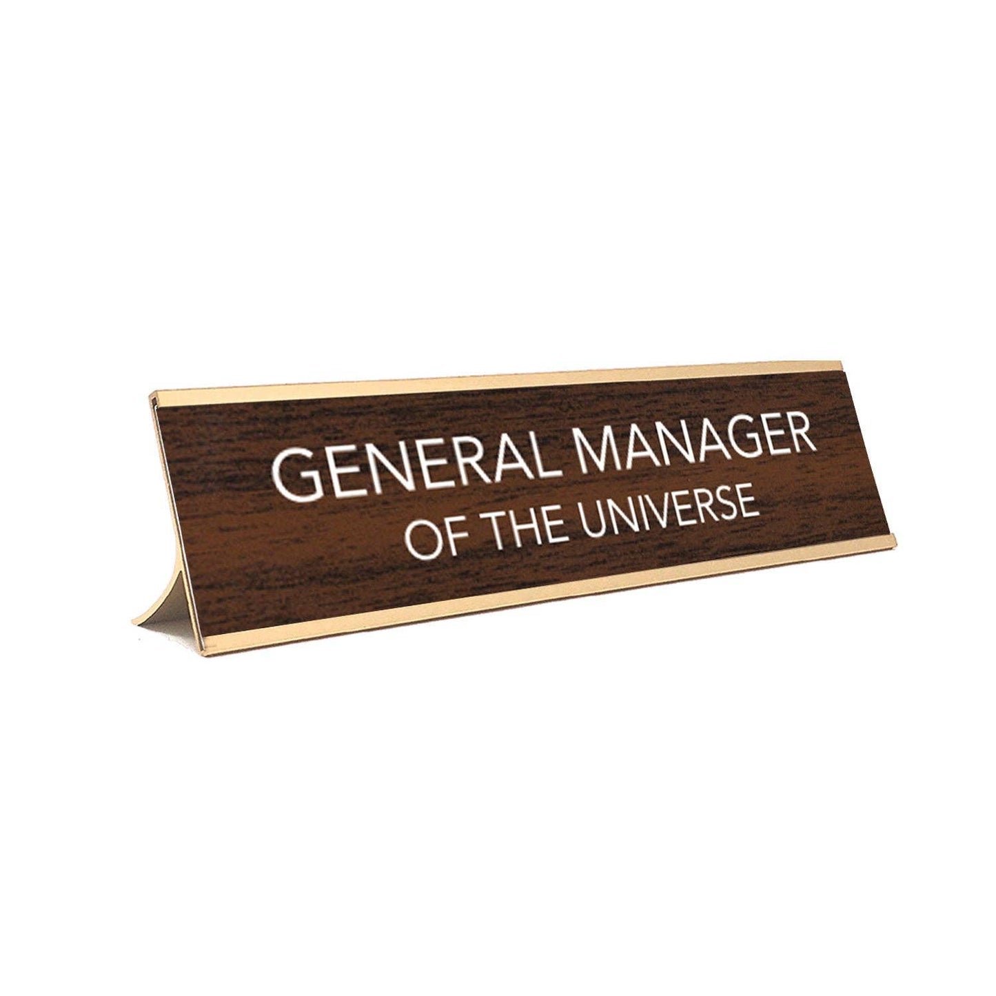 (General Manager of the Universe", ( Brown/Gold)