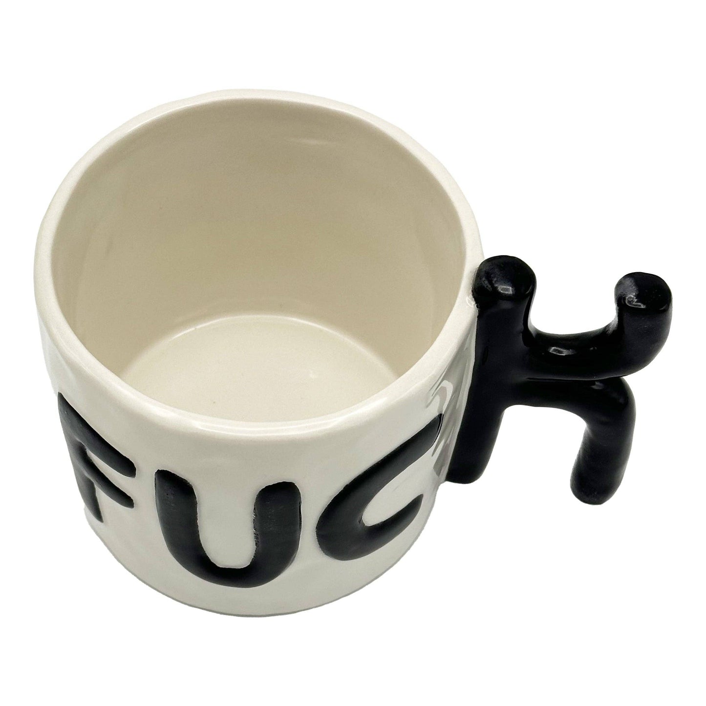 Fuck Handle Novelty Coffee Mug