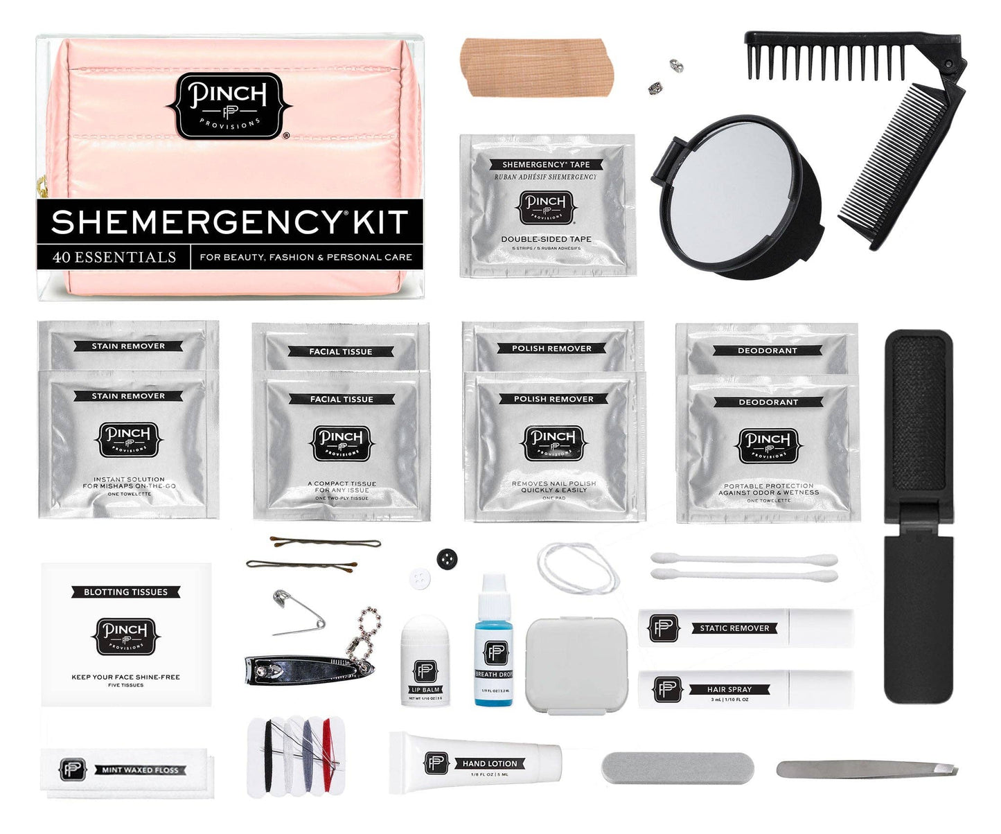 Pastel Puffer Shemergency Kit