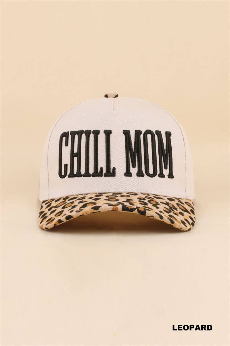 Chill Mom Two Tone Snapback Hat