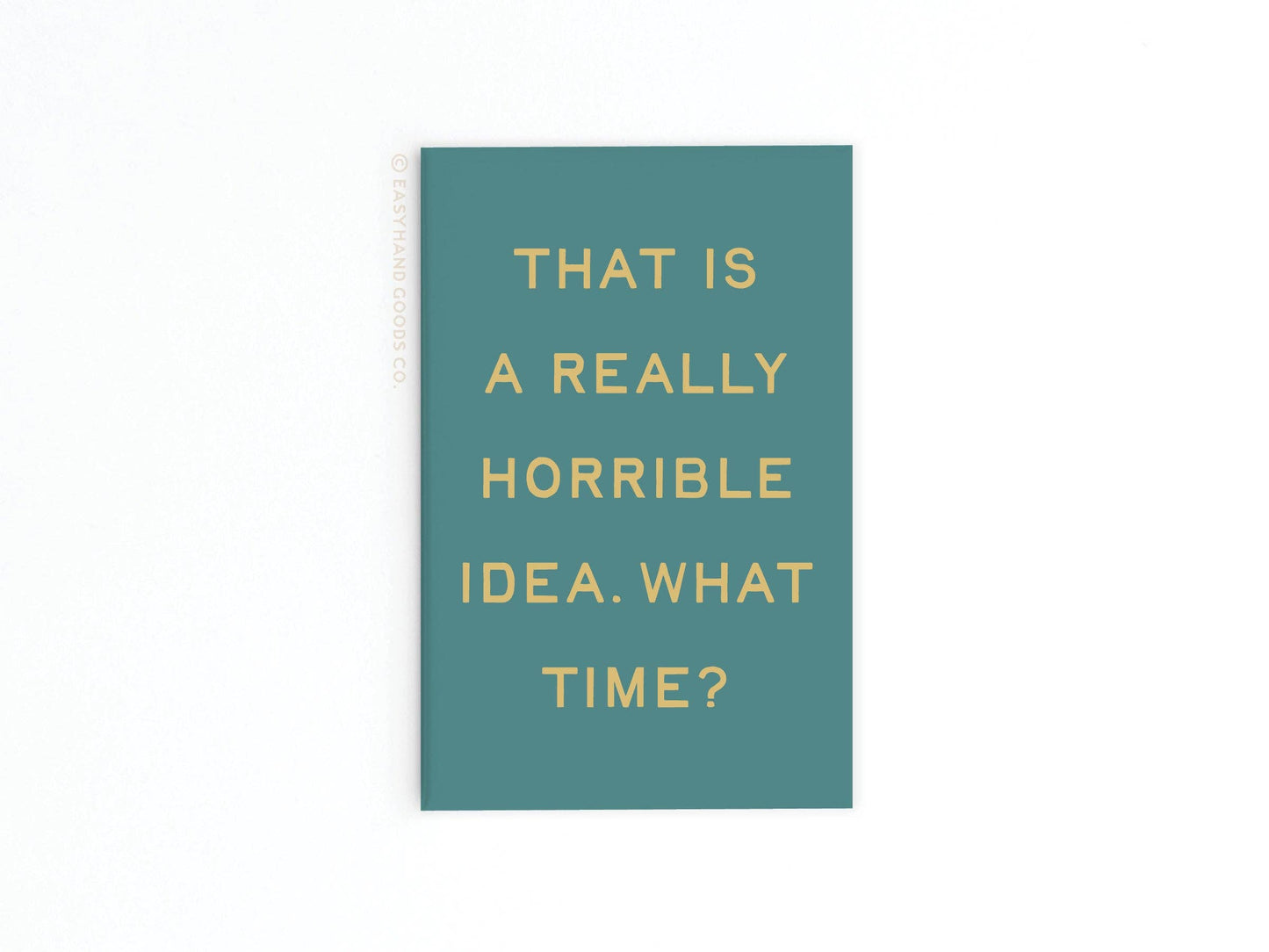 Really Horrible Idea Refrigerator Magnet