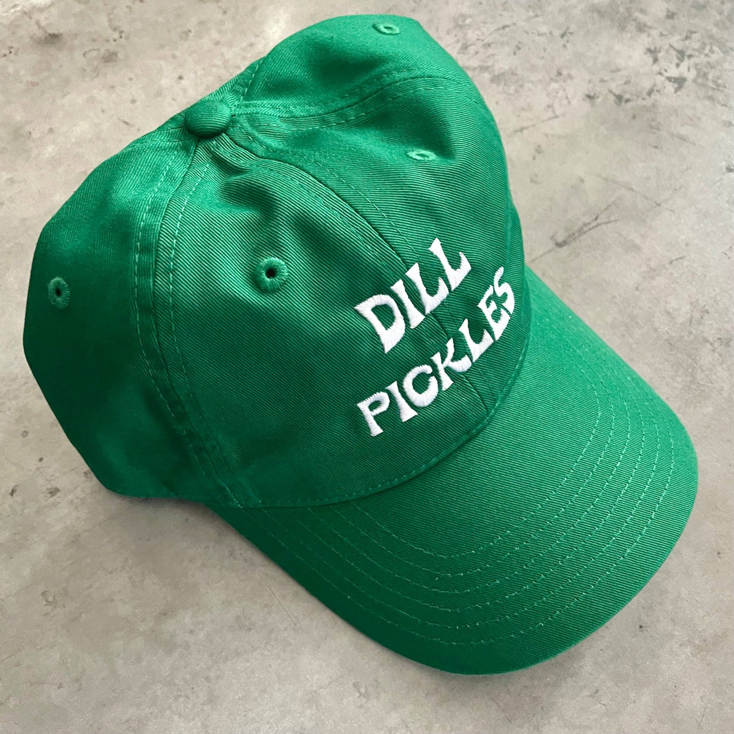 Dill Pickles Baseball Cap organic Dad Hat gifts green Foodie
