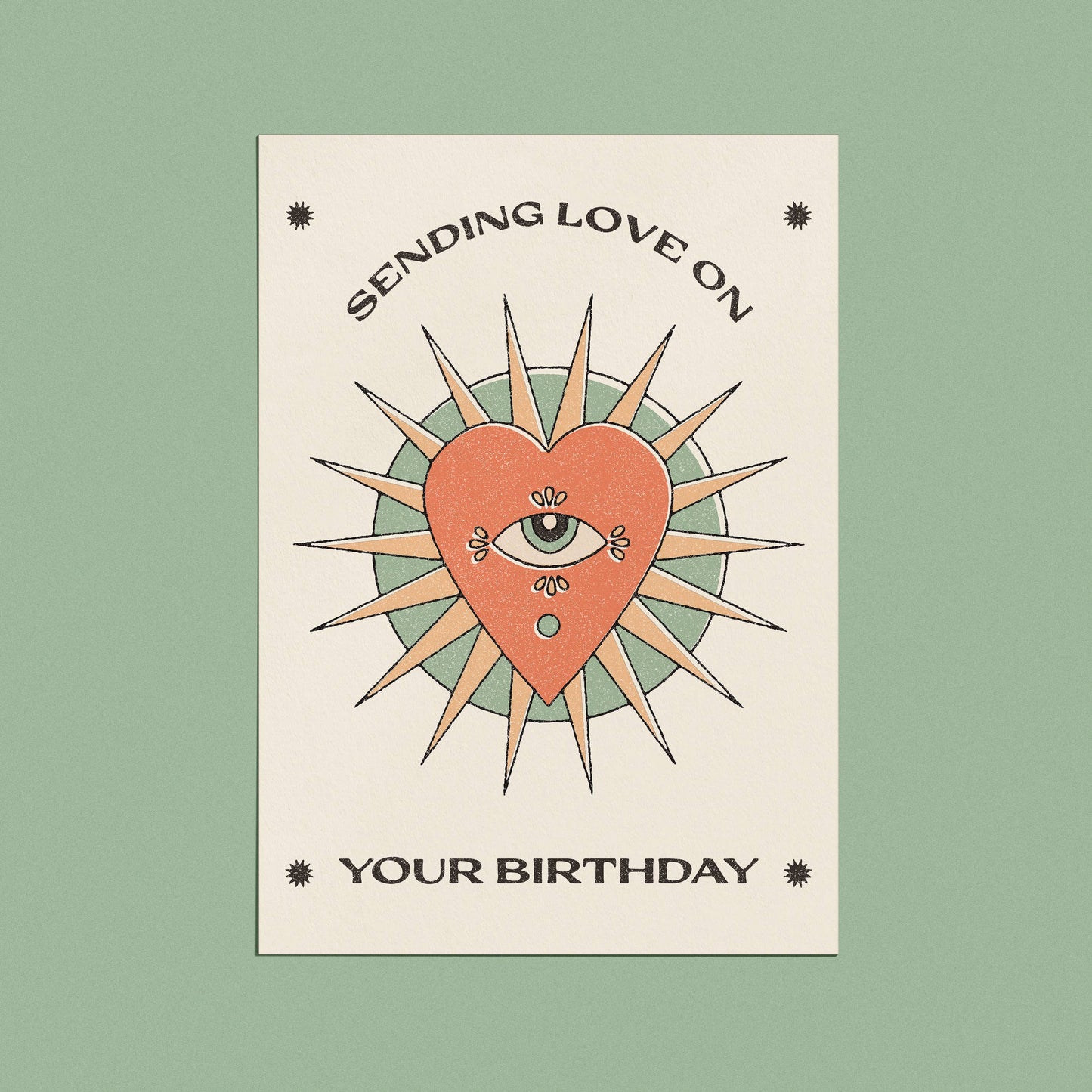 Sending Love on Your Birthday Card