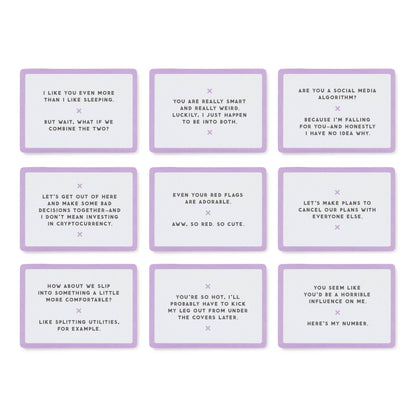 Brass Monkey Emergency Pick-up Lines Card Set