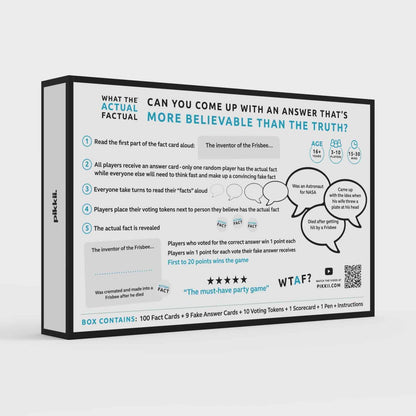 What The Actual Factual™ | Games For Adults | Family Game
