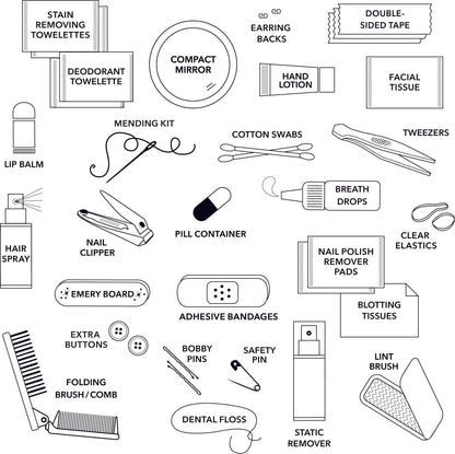 Pastel Puffer Shemergency Kit