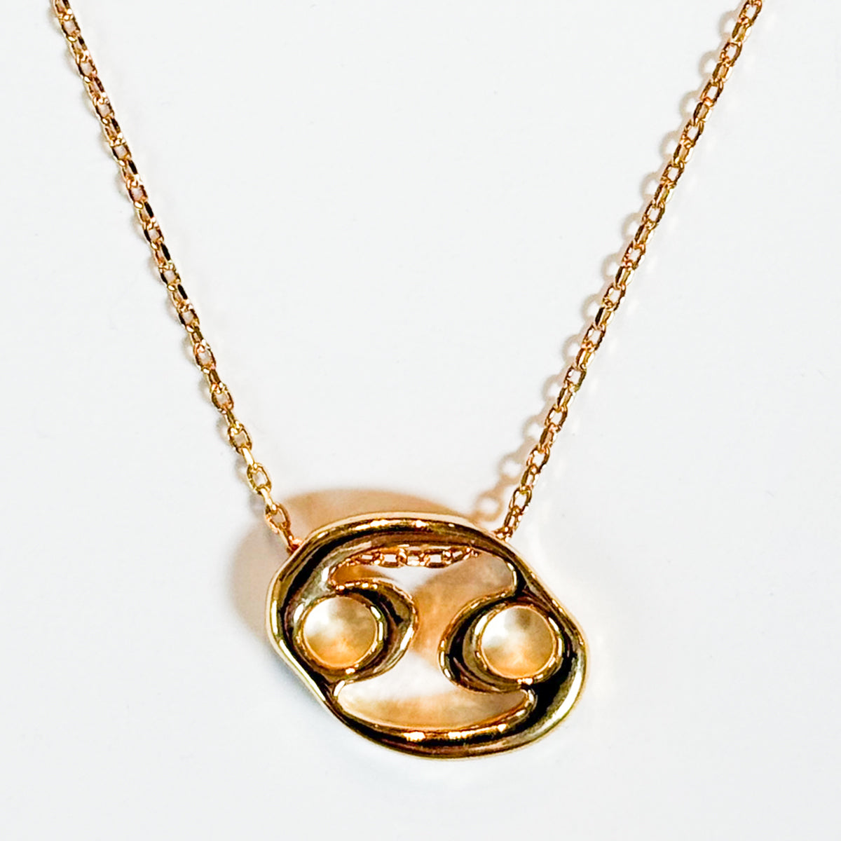 Gold Dipped Zodiac Sign Pendant Necklace