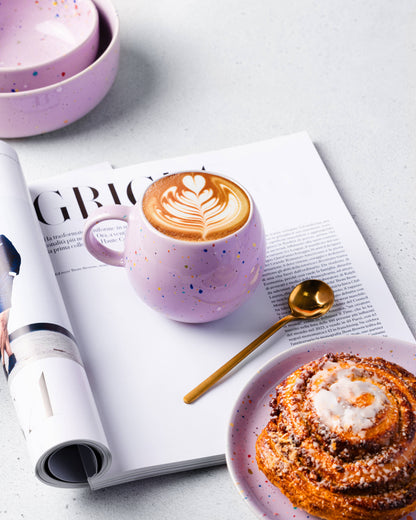 New Party Ball Mug 250ml Lilac