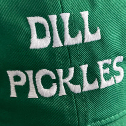 Dill Pickles Baseball Cap organic Dad Hat gifts green Foodie