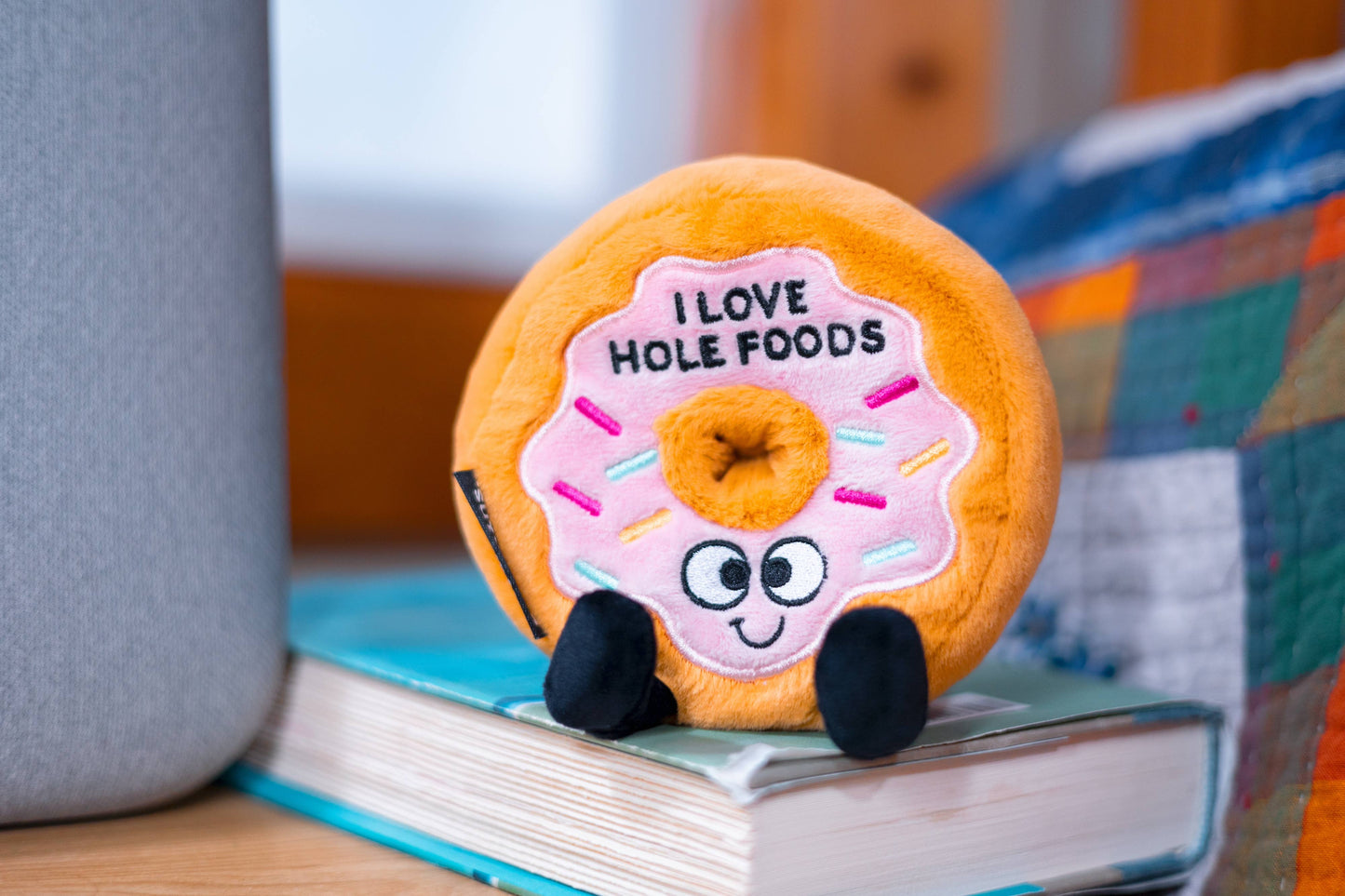 Donut Plush Just Kiddin' Plush For Kids Tweens Toy Funny