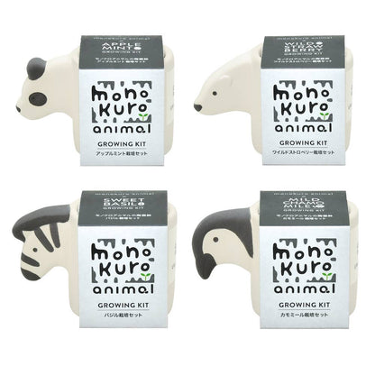Monokuro Animals - Assorted 4 Styles