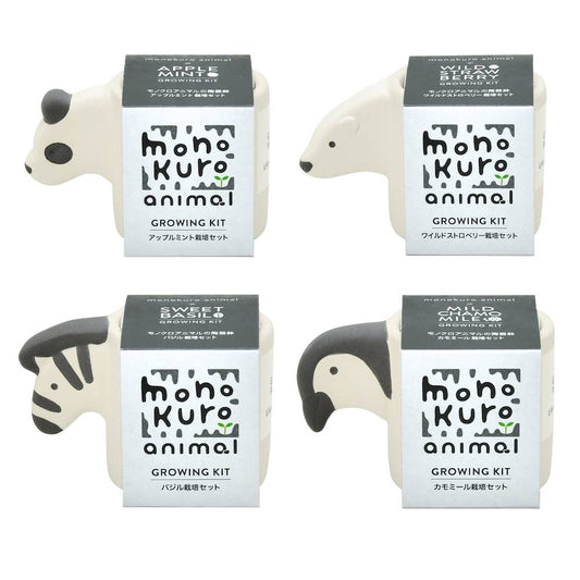 Monokuro Animals - Assorted 4 Styles
