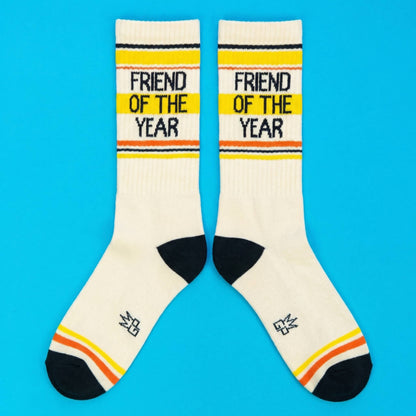 Friend Of The Year Gym Crew Socks