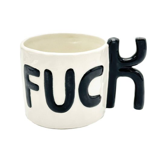 Fuck Handle Novelty Coffee Mug