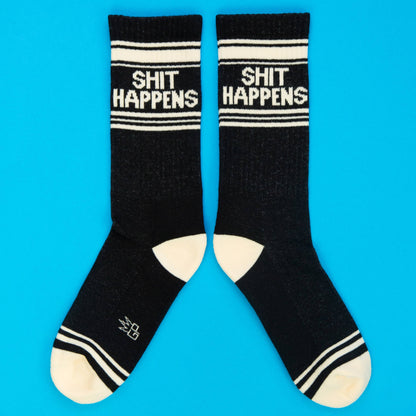 Shit Happens Gym Crew Socks