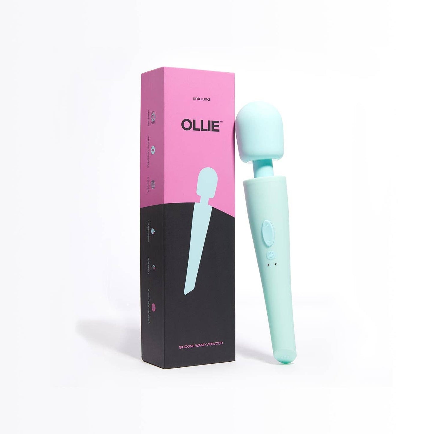 Ollie 8 Speed Waterproof Wand Vibrator