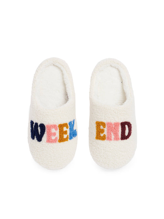 "WEEKEND" SLIPPERS