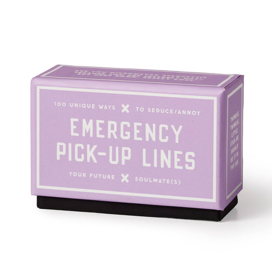 Brass Monkey Emergency Pick-up Lines Card Set