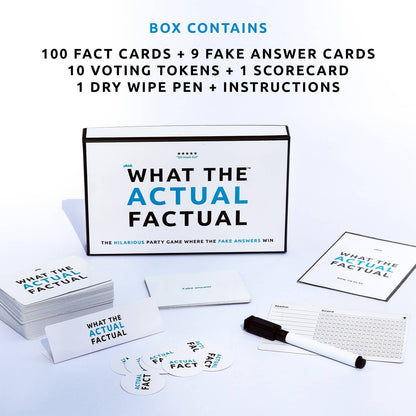 What The Actual Factual™ | Games For Adults | Family Game