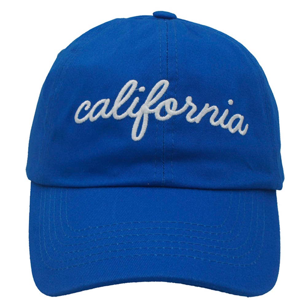 CALIFORNIA SCRIPT BASEBALL CAP, IHT 72463CP