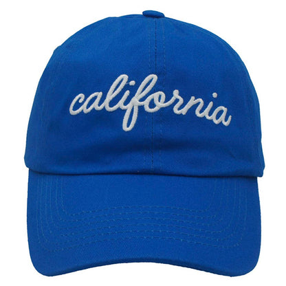 CALIFORNIA SCRIPT BASEBALL CAP, IHT 72463CP