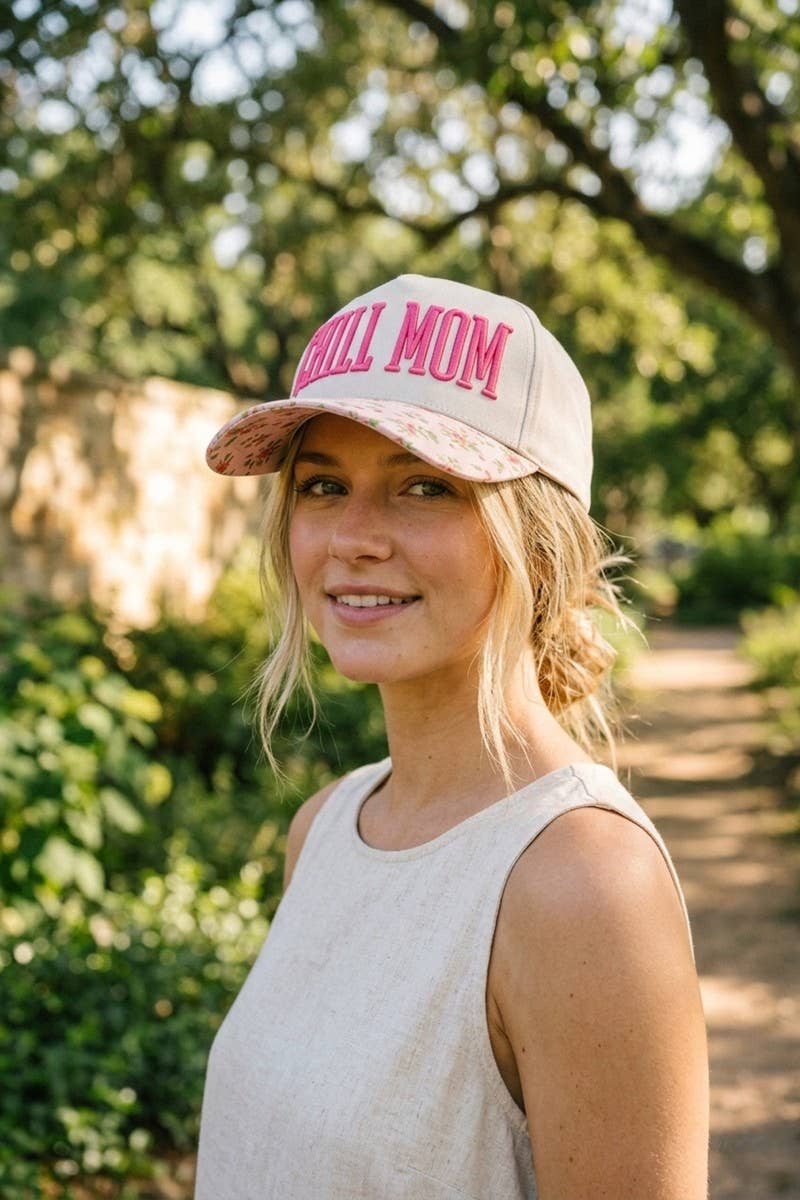 Chill Mom Two Tone Snapback Hat
