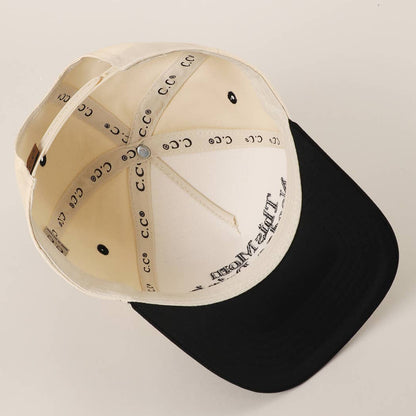 THIS DAD NEEDS A BEER Embroidered Two-Tone Trucker Hat