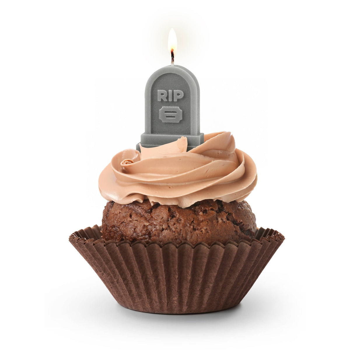FAREWELL PARTY Tombstone Candles - Set of 6