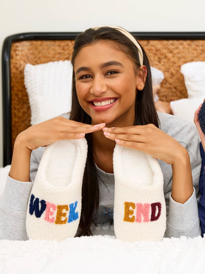"WEEKEND" SLIPPERS