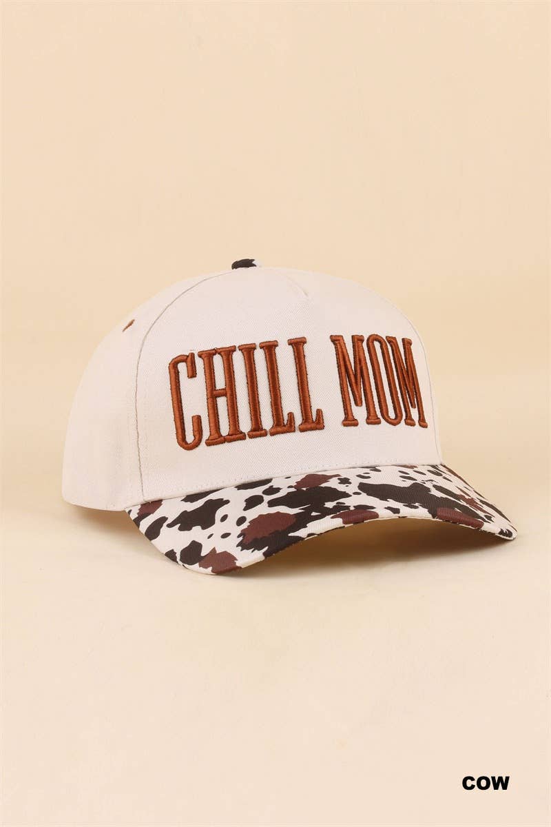 Chill Mom Two Tone Snapback Hat