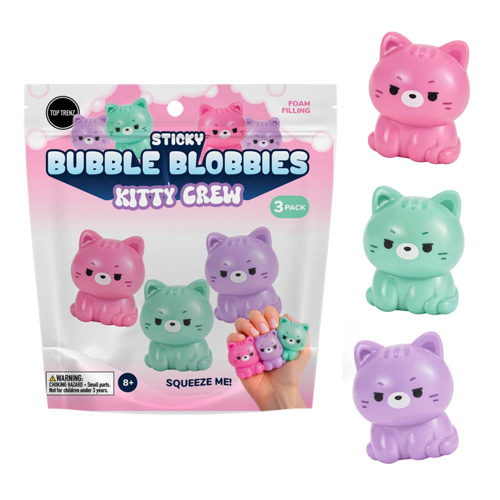 Sticky Bubble Blobbies Kittens