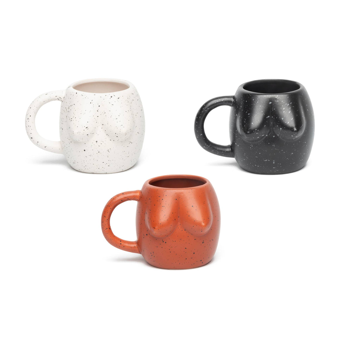 Tits Black Round Mug HF