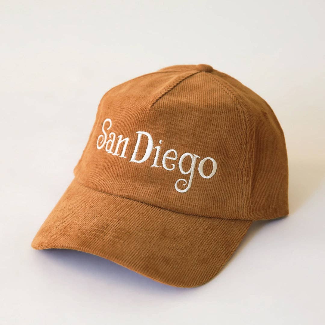 San Diego Snapback Hat | Toffee