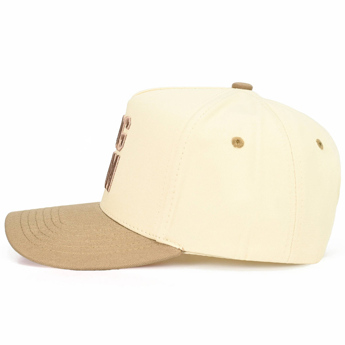 C.C DOG MOM Embroidered Two Tone Trucker Cap