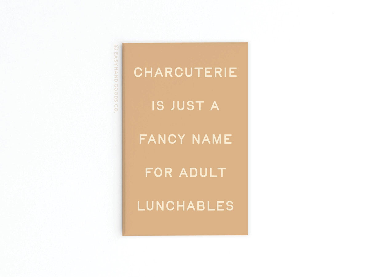 Charcuterie Adult Lunchables Refrigerator Magnet