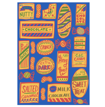 Sweet Treats Knit Blanket