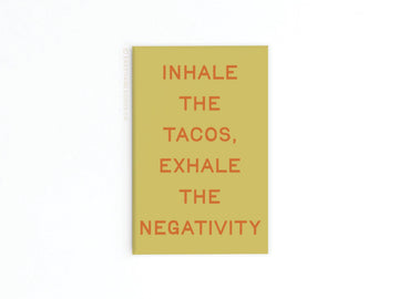 Inhale the Tacos Refrigerator Magnet