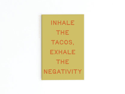 Inhale the Tacos Refrigerator Magnet