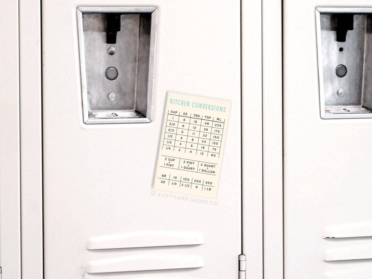 Kitchen Conversions Refrigerator Magnet