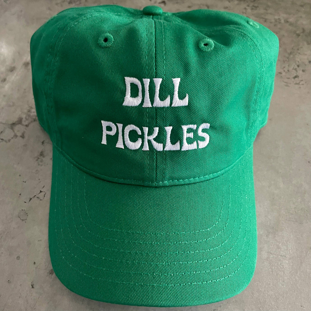 Dill Pickles Baseball Cap organic Dad Hat gifts green Foodie