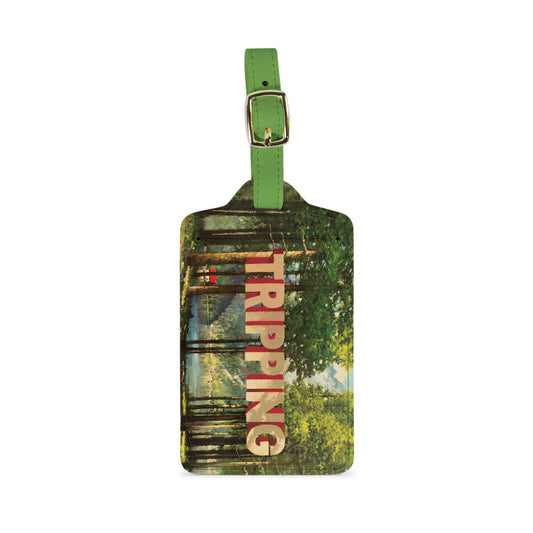 Wander Ware - Luggage Tag - Tripping by Wayne White