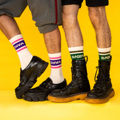 Diva Gym Crew Socks