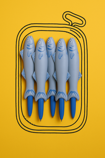 Sardine Squishy Pen