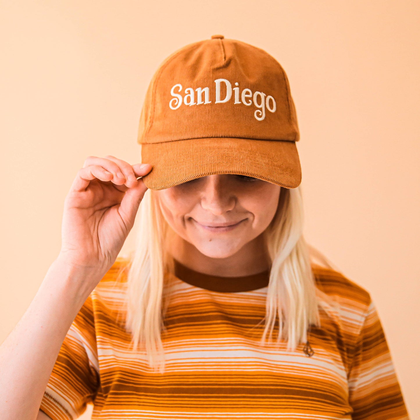 San Diego Snapback Hat | Toffee
