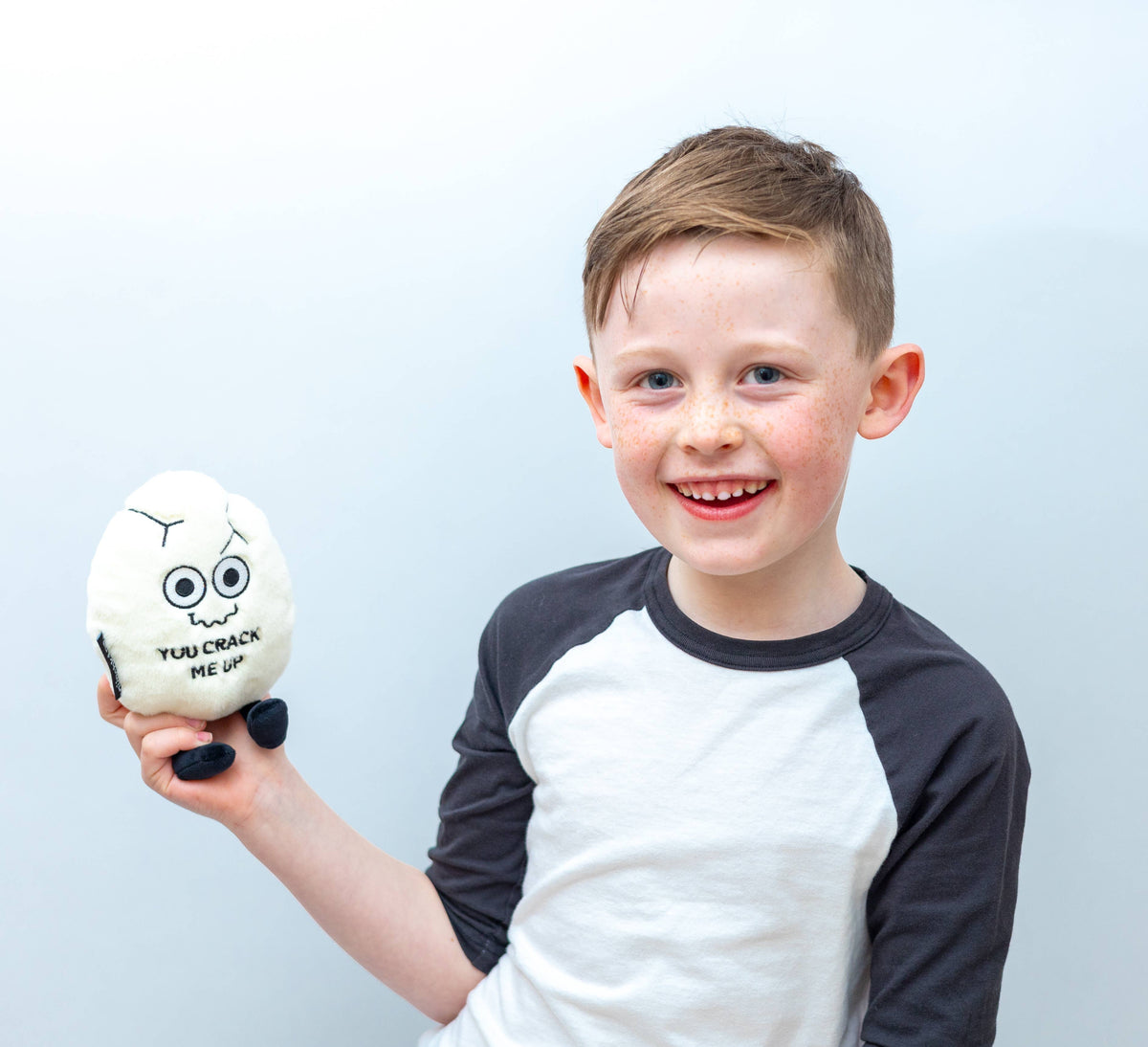 Egg Plush Just Kiddin' Plush For Kids Tweens Toy Funny Cute