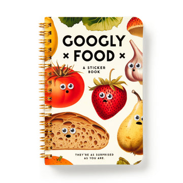 Brass Monkey Googly Food Sticker Book
