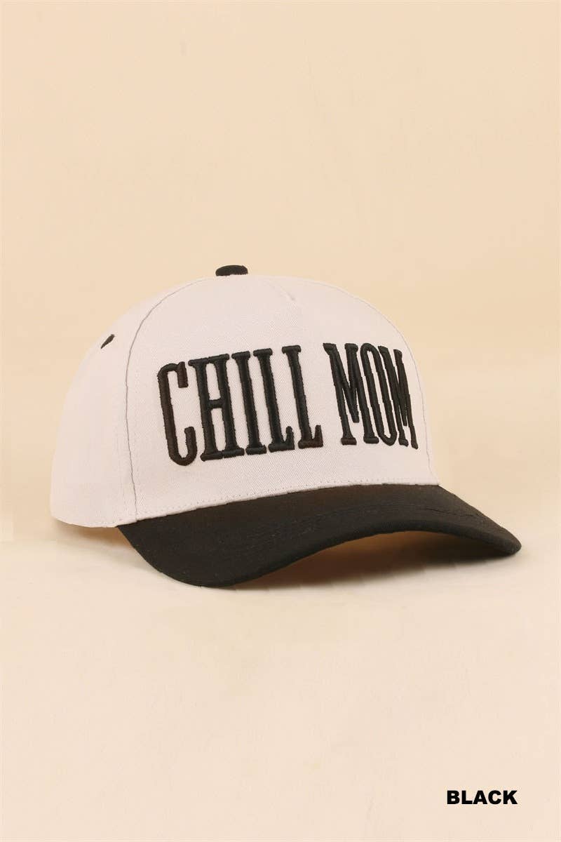 Chill Mom Two Tone Snapback Hat